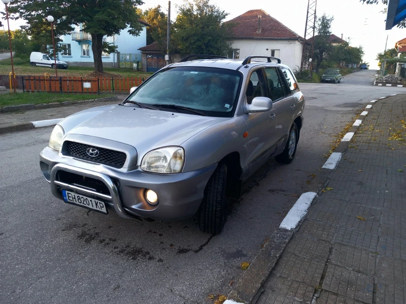 Hyundai Santa fe 2.4 4x4 газ бензин , снимка 1 - Автомобили и джипове - 47530405