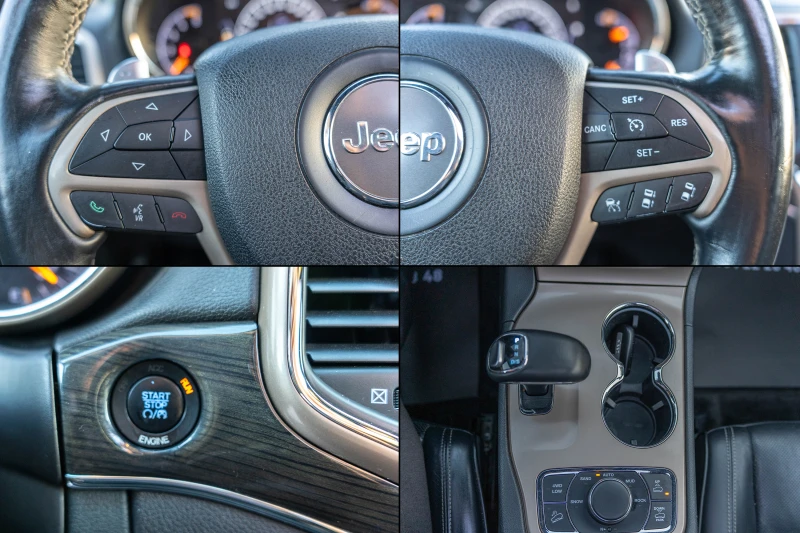 Jeep Grand cherokee Overland 3л CRDi 250кс панорама , снимка 14 - Автомобили и джипове - 47841534