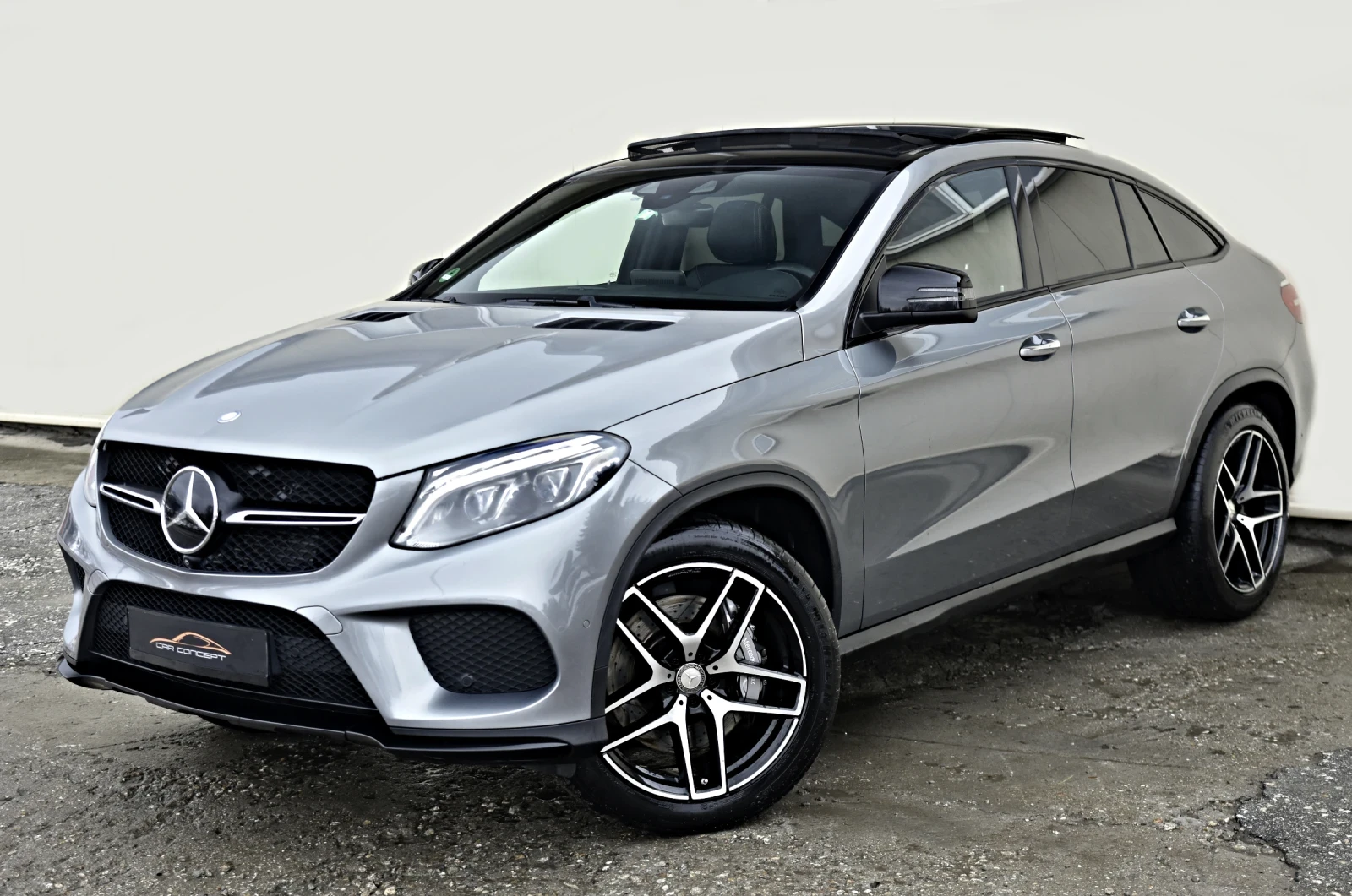 Mercedes-Benz GLE 350 D COUPE 6.3 AMG OPTIC 9G PANO 360 H/K KEY GO | Mobile.bg — изображение 1