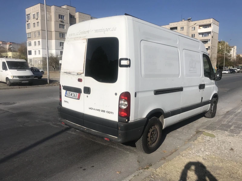 Opel Movano 2.5 DTI Внос Германия ФЕЙСЛИФТ, снимка 8 - Бусове и автобуси - 47910911