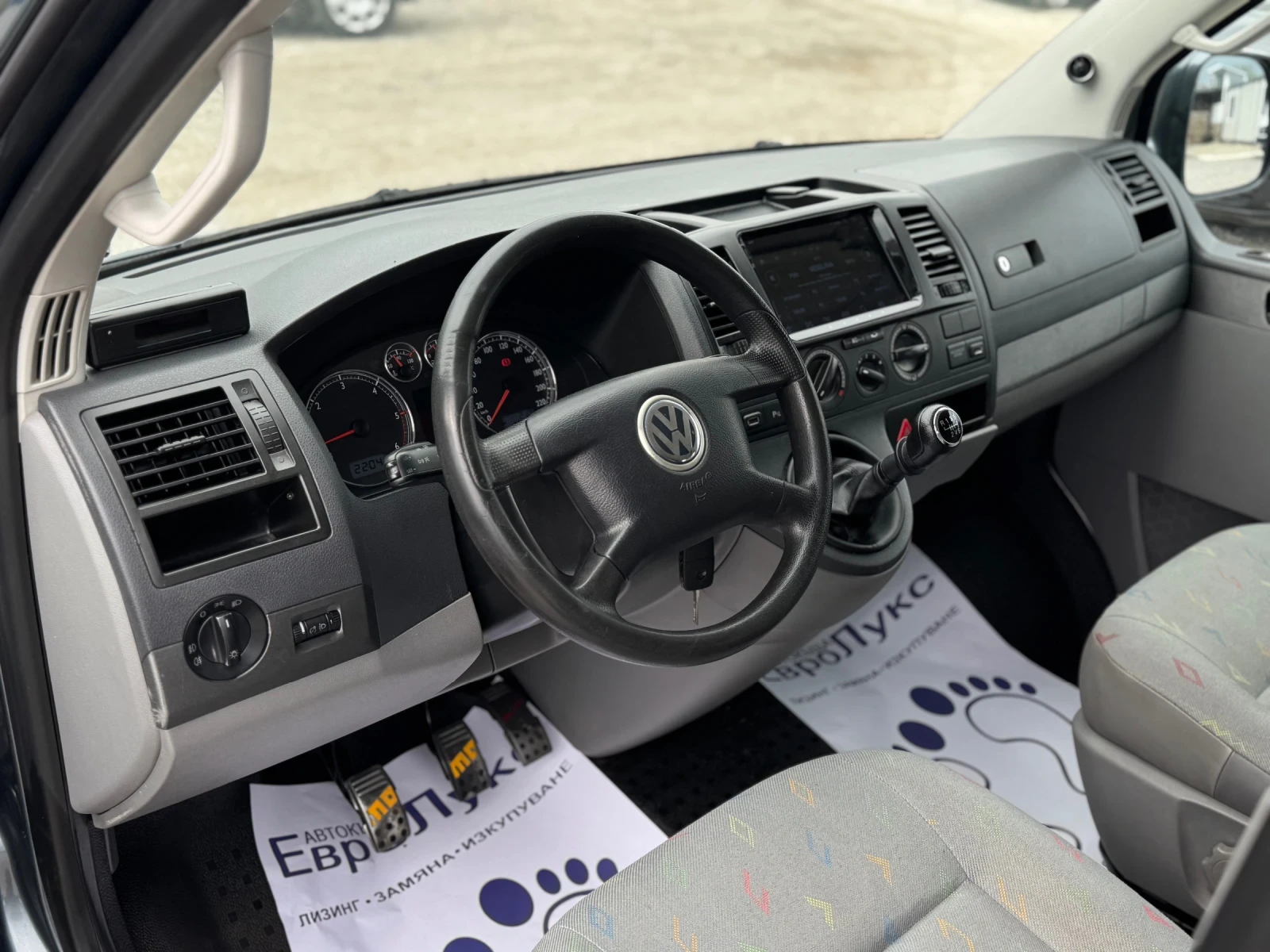 VW T5 2.5TDI 174кс НАВИ КАМЕРА КЛИМАТИК  - изображение 10