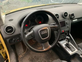 Audi A3 2.0Tdi,16V,BKD,АВТОМАТ,XENON,NAVI,Кожен салон - [4] 