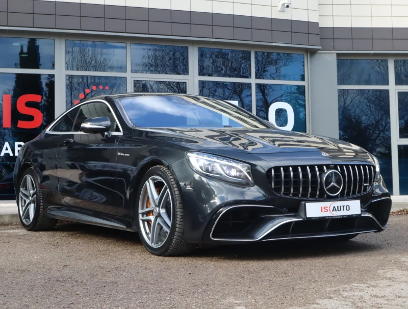 Mercedes-Benz S 63 AMG 4Matic/Burmester/HuD/Carbon/Night/Камера 360/Керам, снимка 3 - Автомобили и джипове - 52485855