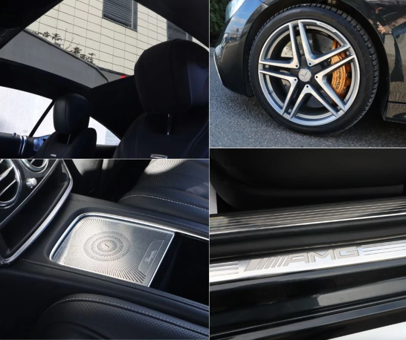 Mercedes-Benz S 63 AMG 4Matic/Burmester/HuD/Carbon/Night/Камера 360/Керам, снимка 14 - Автомобили и джипове - 52485855