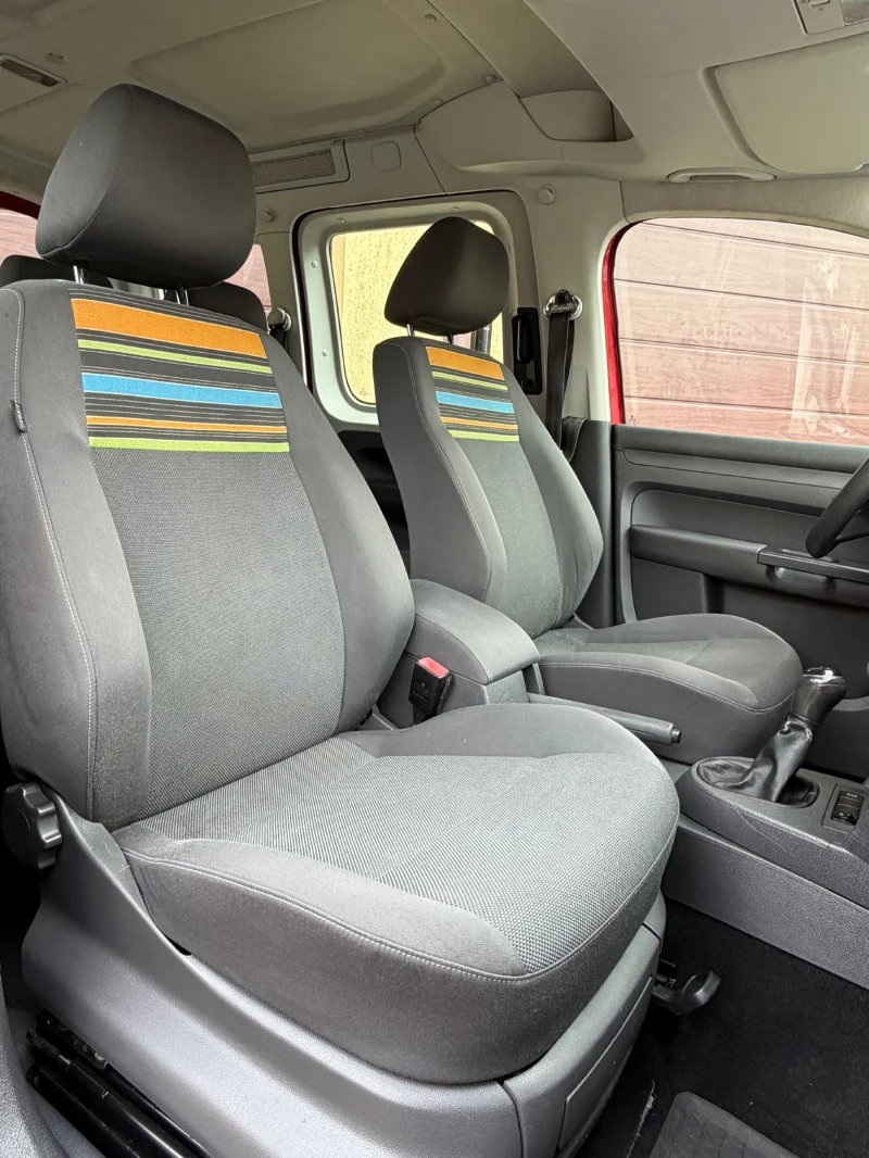 VW Caddy 2.0i-Eco Fuel (Фабричен Метан) Пълна Сервизна Ис-я, снимка 9 - Автомобили и джипове - 53559036