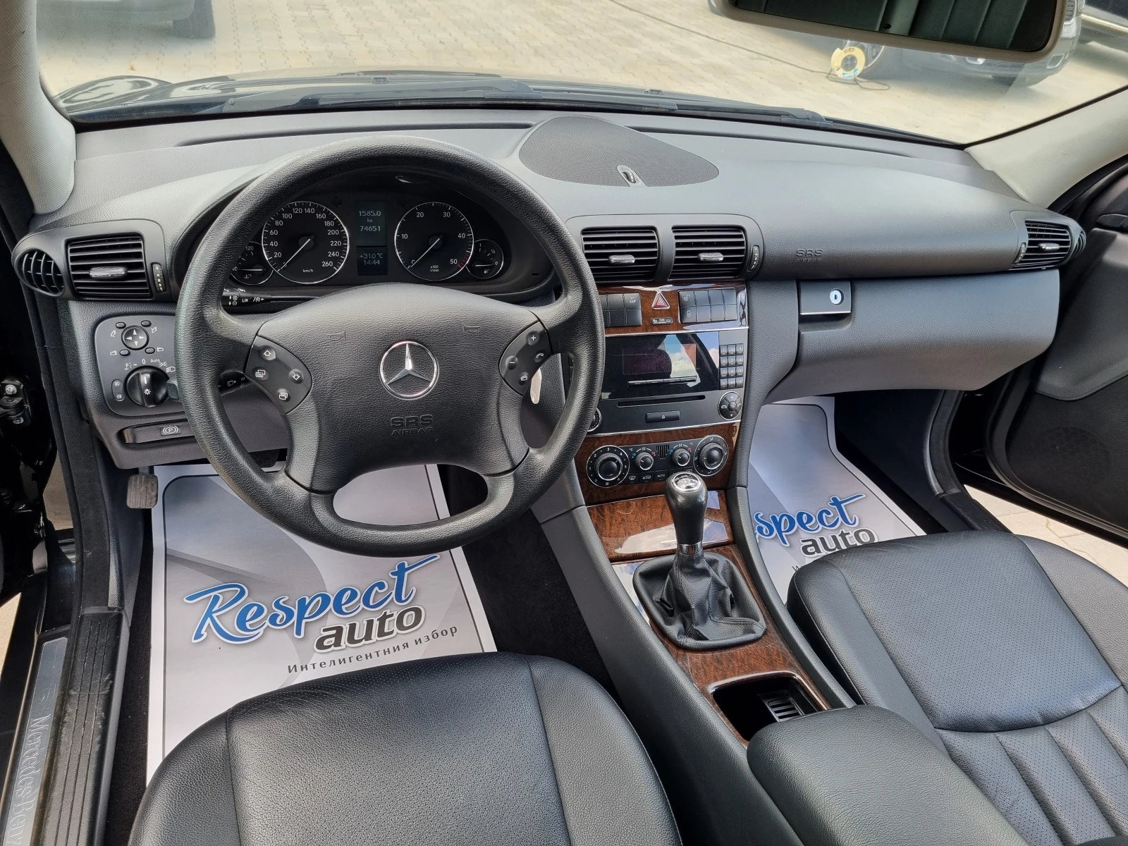 Mercedes-Benz C 200 CDi-74.000км * FACELIFT* КАТО НОВ - изображение 10