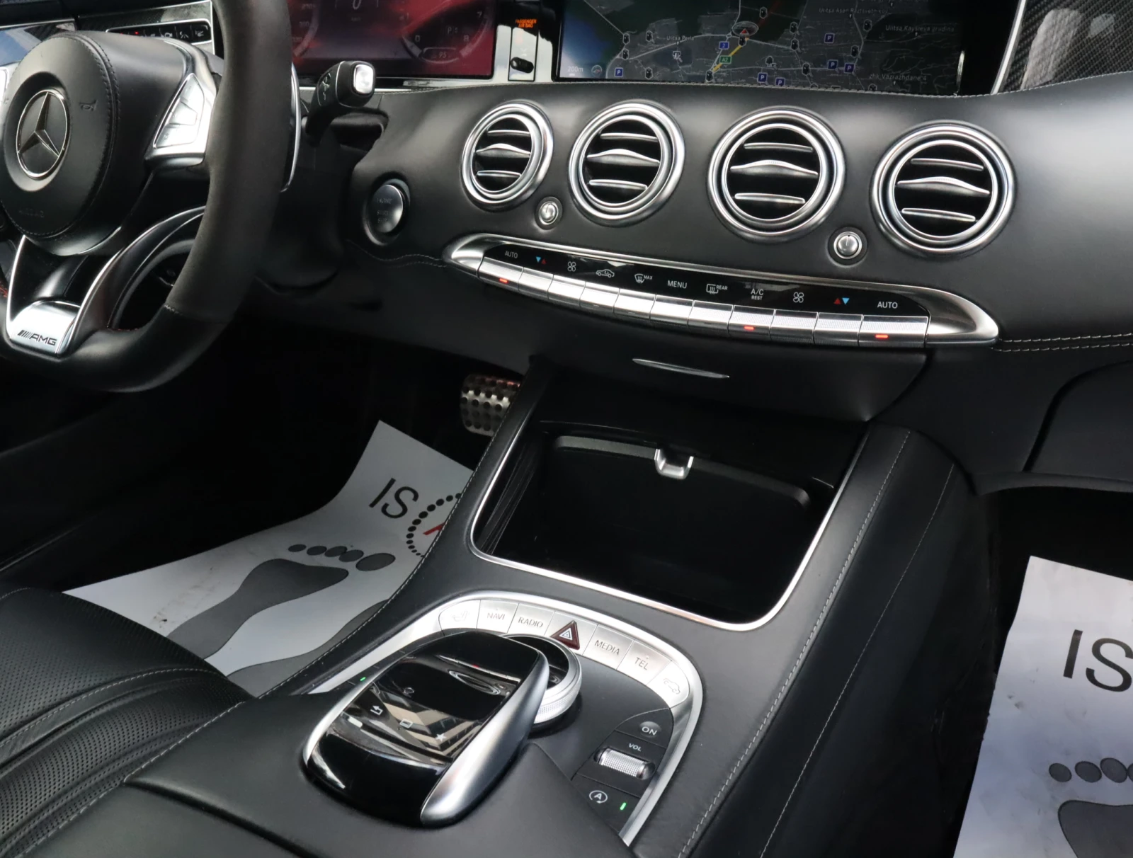 Mercedes-Benz S 63 AMG 4Matic/Burmester/HuD/Carbon/Night/������ 360/����� | Mobile.bg � ����������� 10