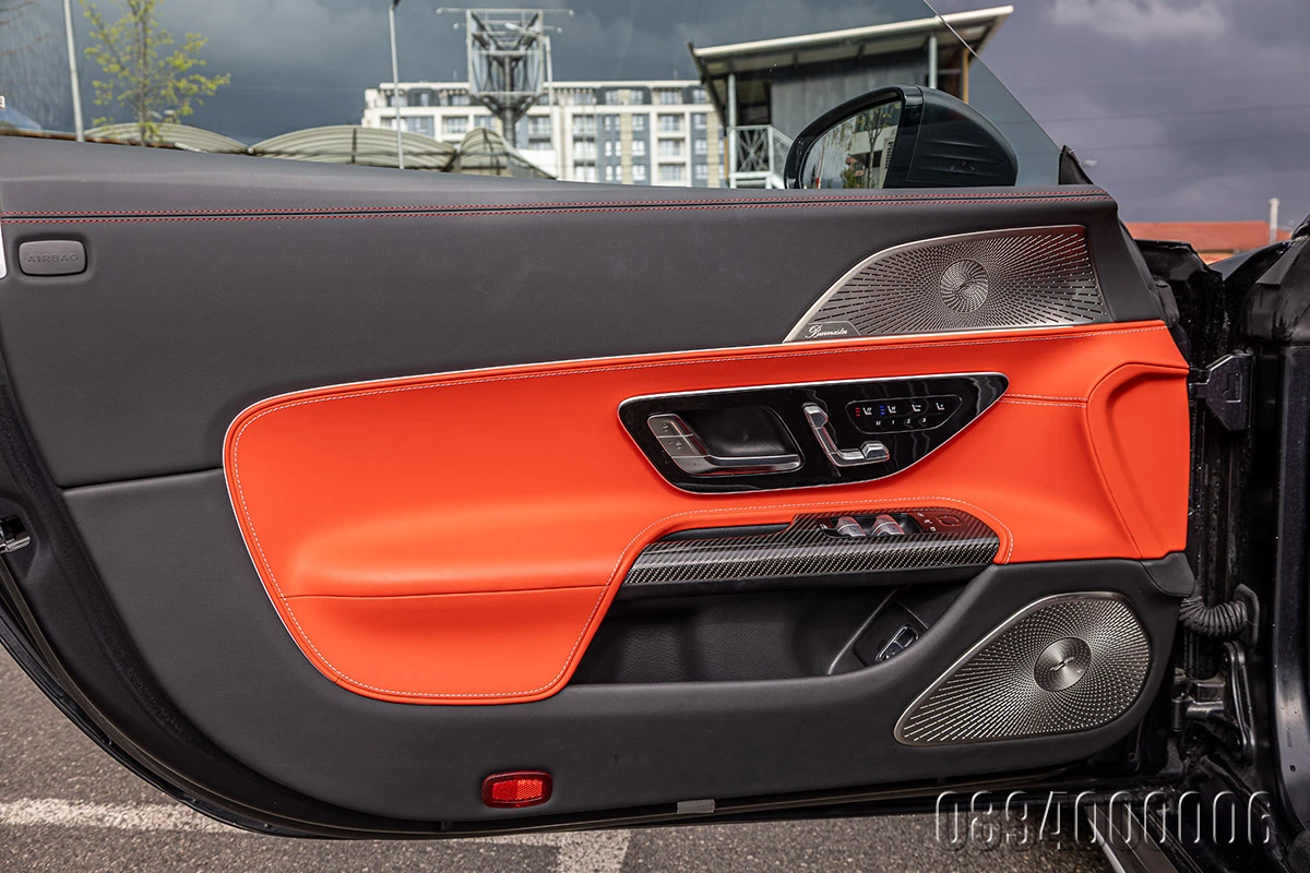 Mercedes-Benz SL 55 AMG 4M V8BITURBO 3xCARBON MAGNO3xEXCLUSIVEBURMEISTER4D, снимка 13 - Автомобили и джипове - 53831193