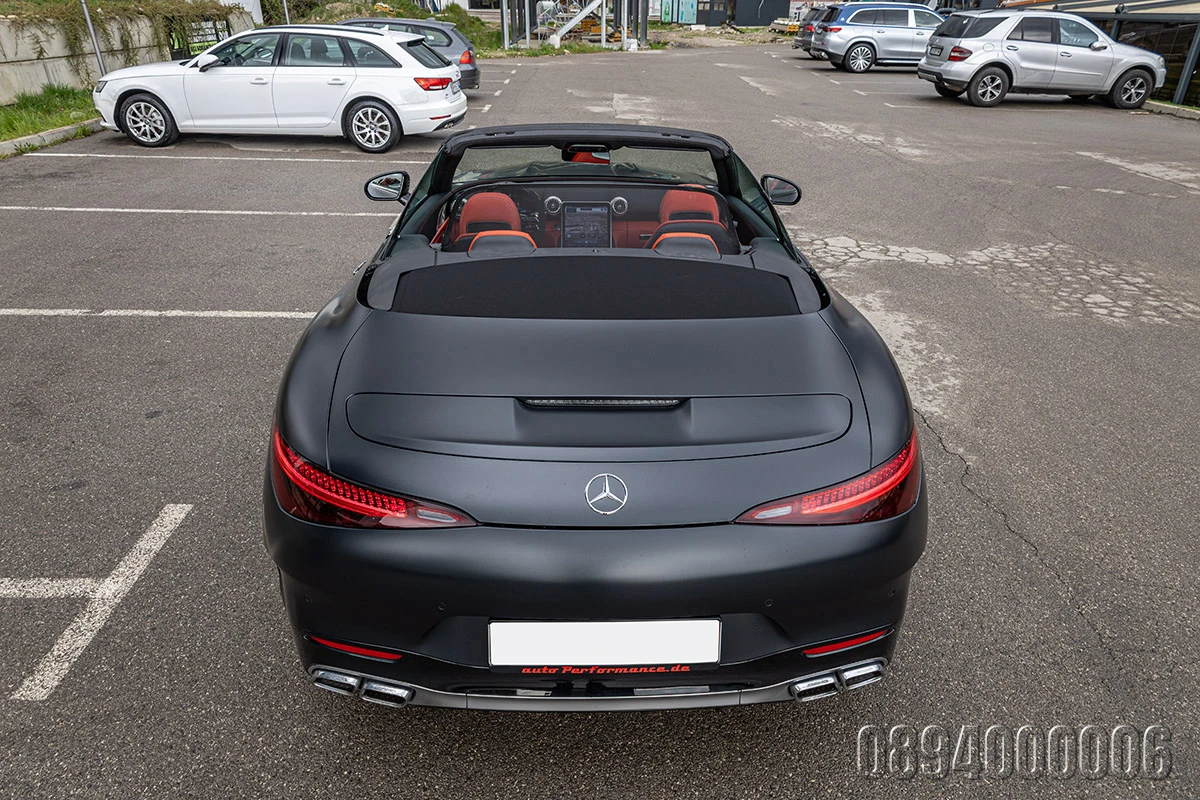 Mercedes-Benz SL 55 AMG 4M V8BITURBO 3xCARBON MAGNO3xEXCLUSIVEBURMEISTER4D, снимка 10 - Автомобили и джипове - 53831193