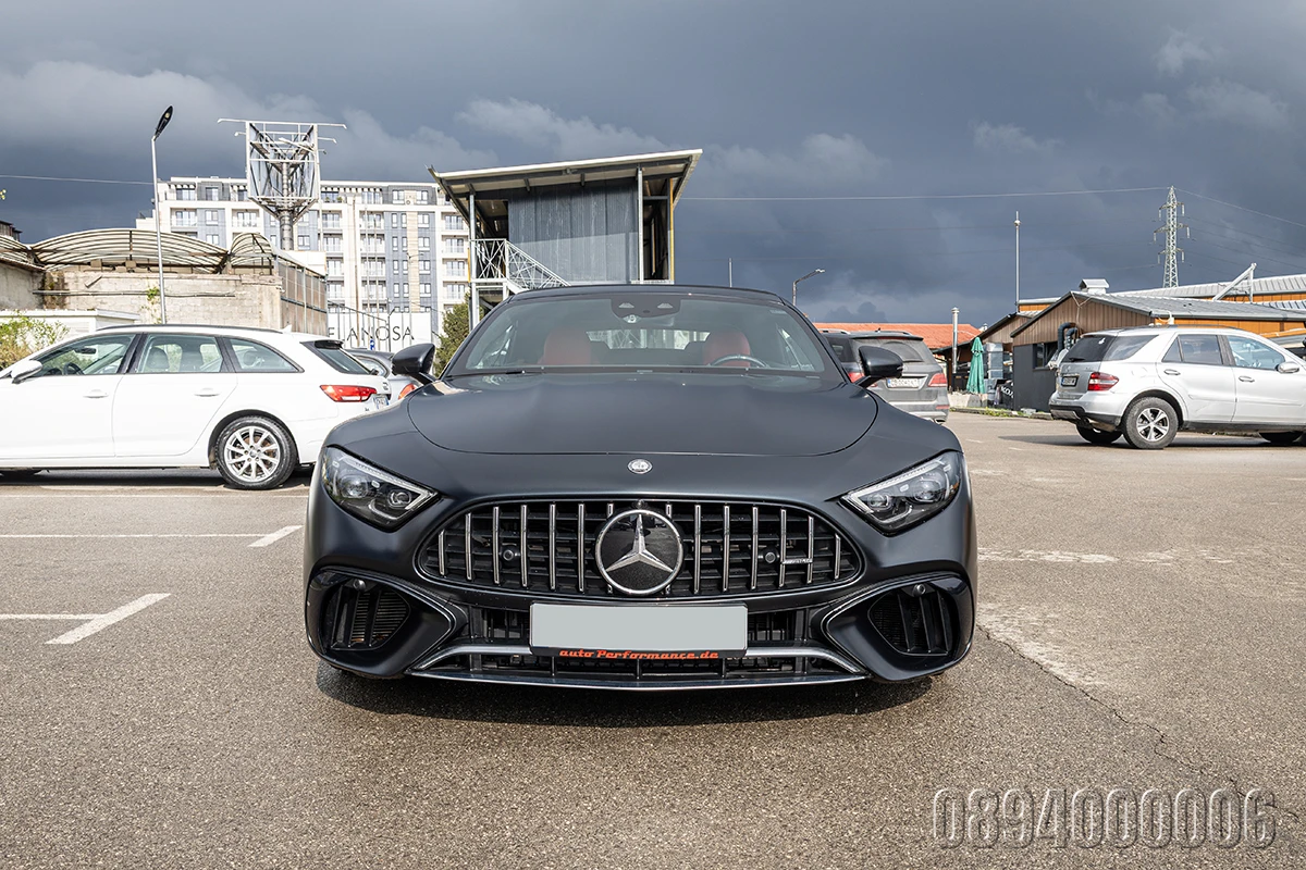 Mercedes-Benz SL 55 AMG 4M V8BITURBO 3xCARBON MAGNO3xEXCLUSIVEBURMEISTER4D, снимка 2 - Автомобили и джипове - 53831193