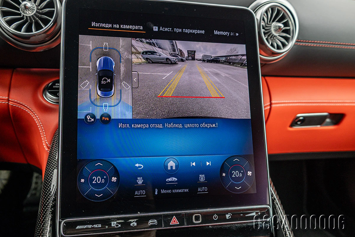 Mercedes-Benz SL 55 AMG 4M V8BITURBO 3xCARBON MAGNO3xEXCLUSIVEBURMEISTER4D, снимка 15 - Автомобили и джипове - 53831193