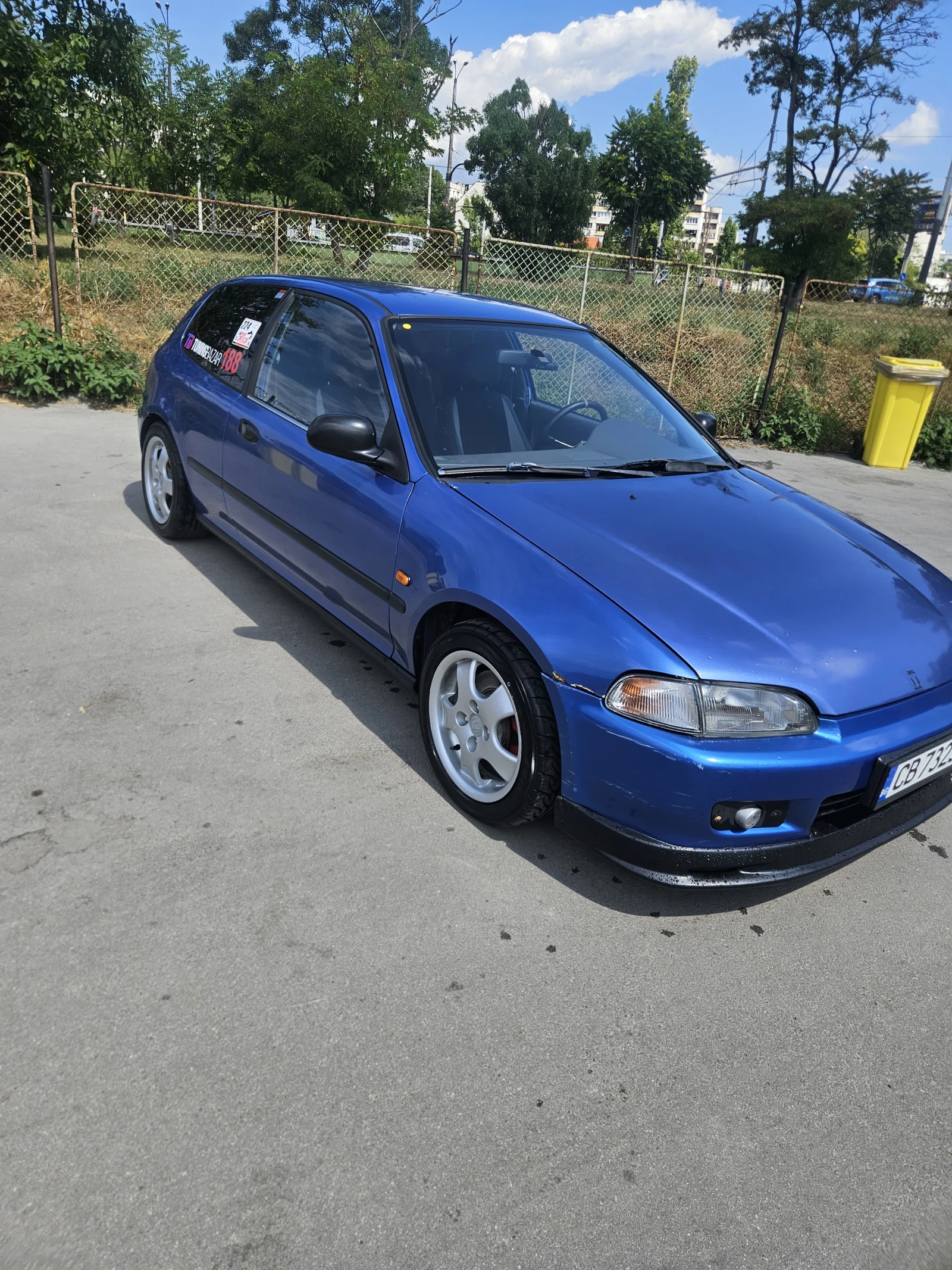 Honda Civic Продавам хонда сивик 5 генерация. Колата стокова е, снимка 4 - Автомобили и джипове - 55448175