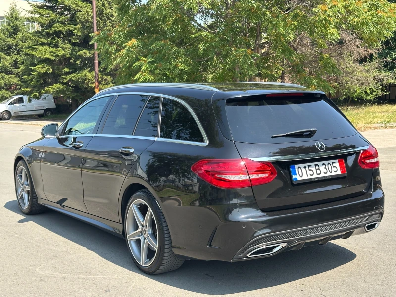 Mercedes-Benz C 220 d AMG LINE * ПЪЛНА СЕРВИЗНА ИСТОРИЯ* !!, снимка 6 - Автомобили и джипове - 50676688