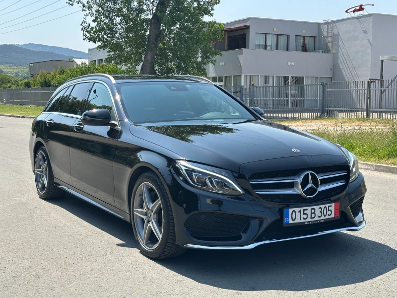 Mercedes-Benz C 220 d AMG LINE * ПЪЛНА СЕРВИЗНА ИСТОРИЯ* !!, снимка 3 - Автомобили и джипове - 50676688