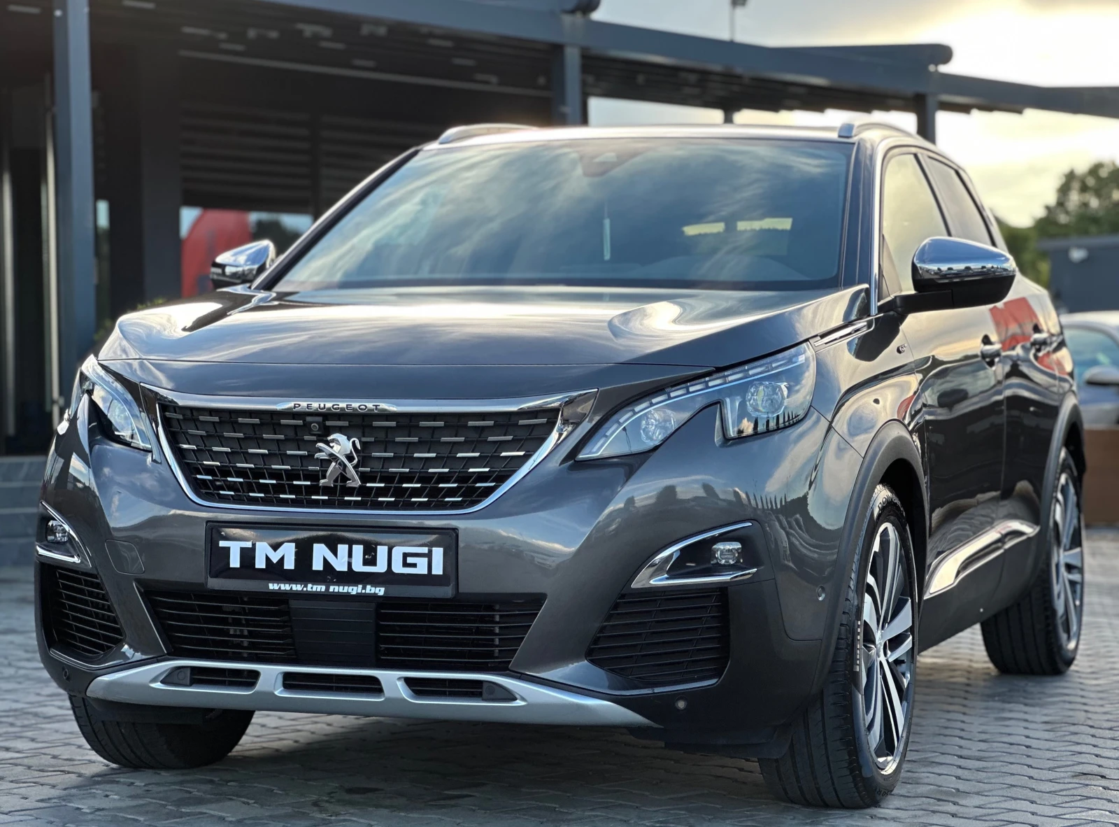 Peugeot 3008 2.0HDI* 177kc* LED* 360* KEYLESS* AMBIENT* LINE AS, снимка 3 - Автомобили и джипове - 55038815