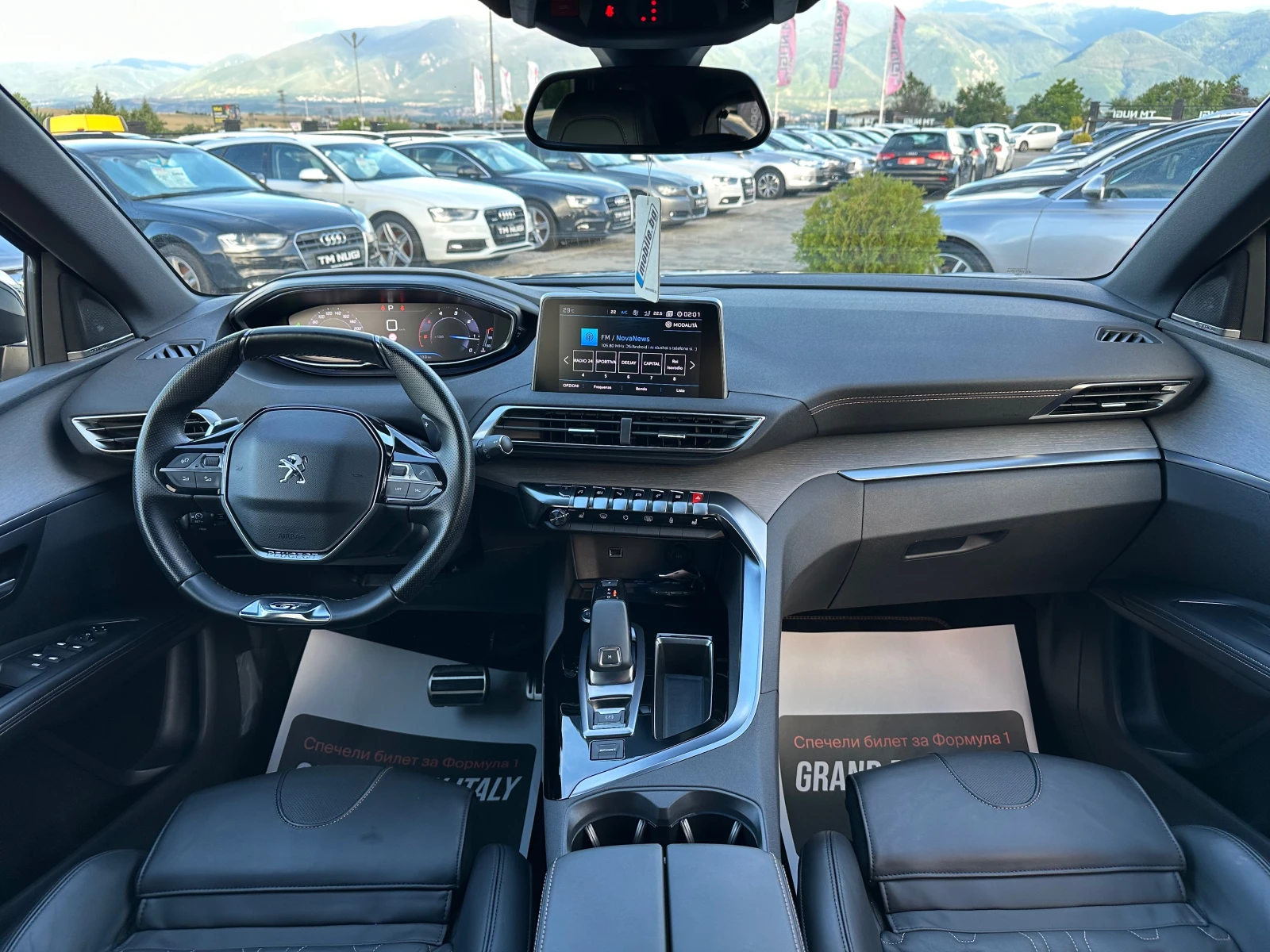 Peugeot 3008 2.0HDI* 177kc* LED* 360* KEYLESS* AMBIENT* LINE AS, снимка 8 - Автомобили и джипове - 55038815