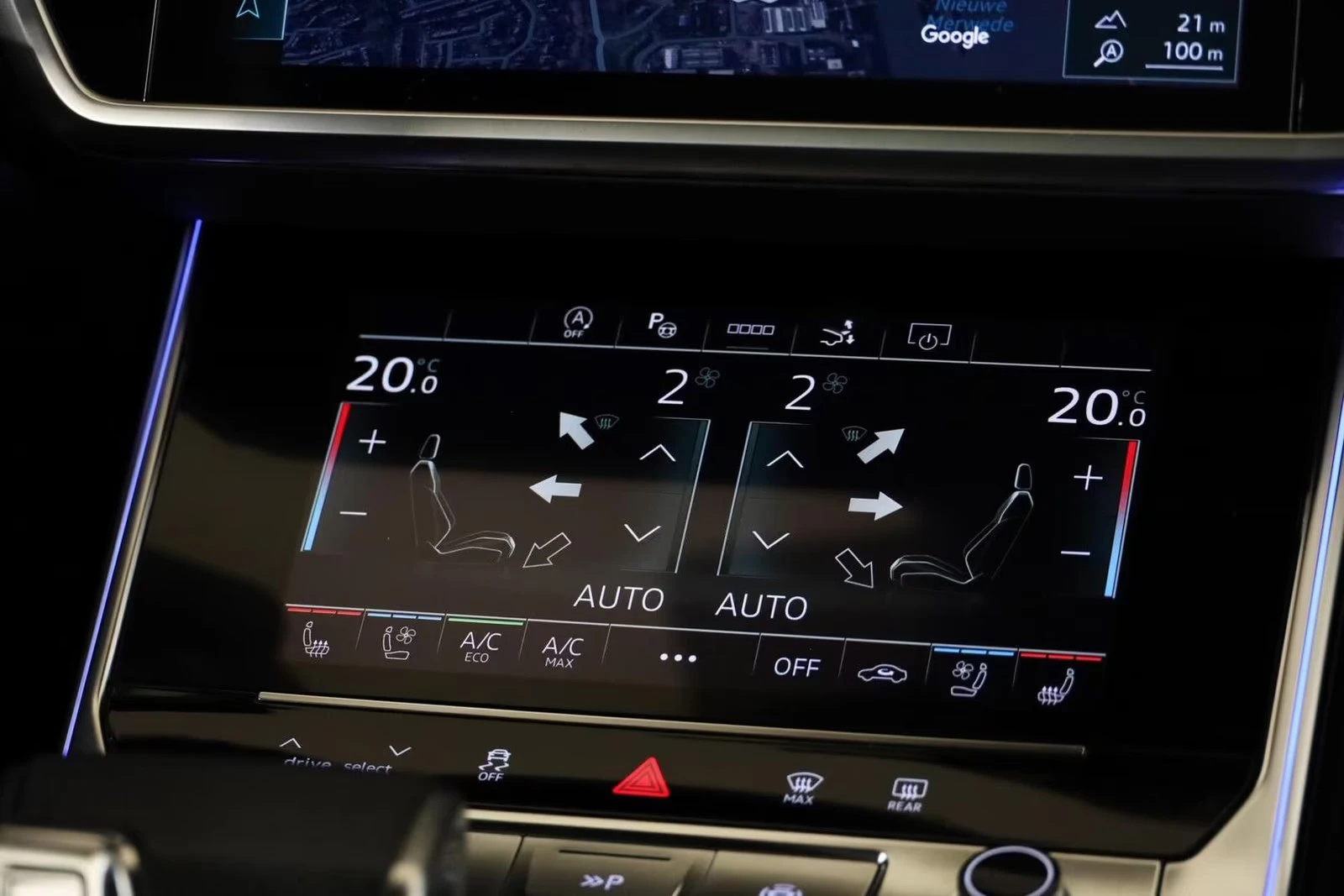 Audi Rs7 QUATTRO/600HP/PANO/360/KERAMIK/ACC/500z, снимка 14 - Автомобили и джипове - 55091156