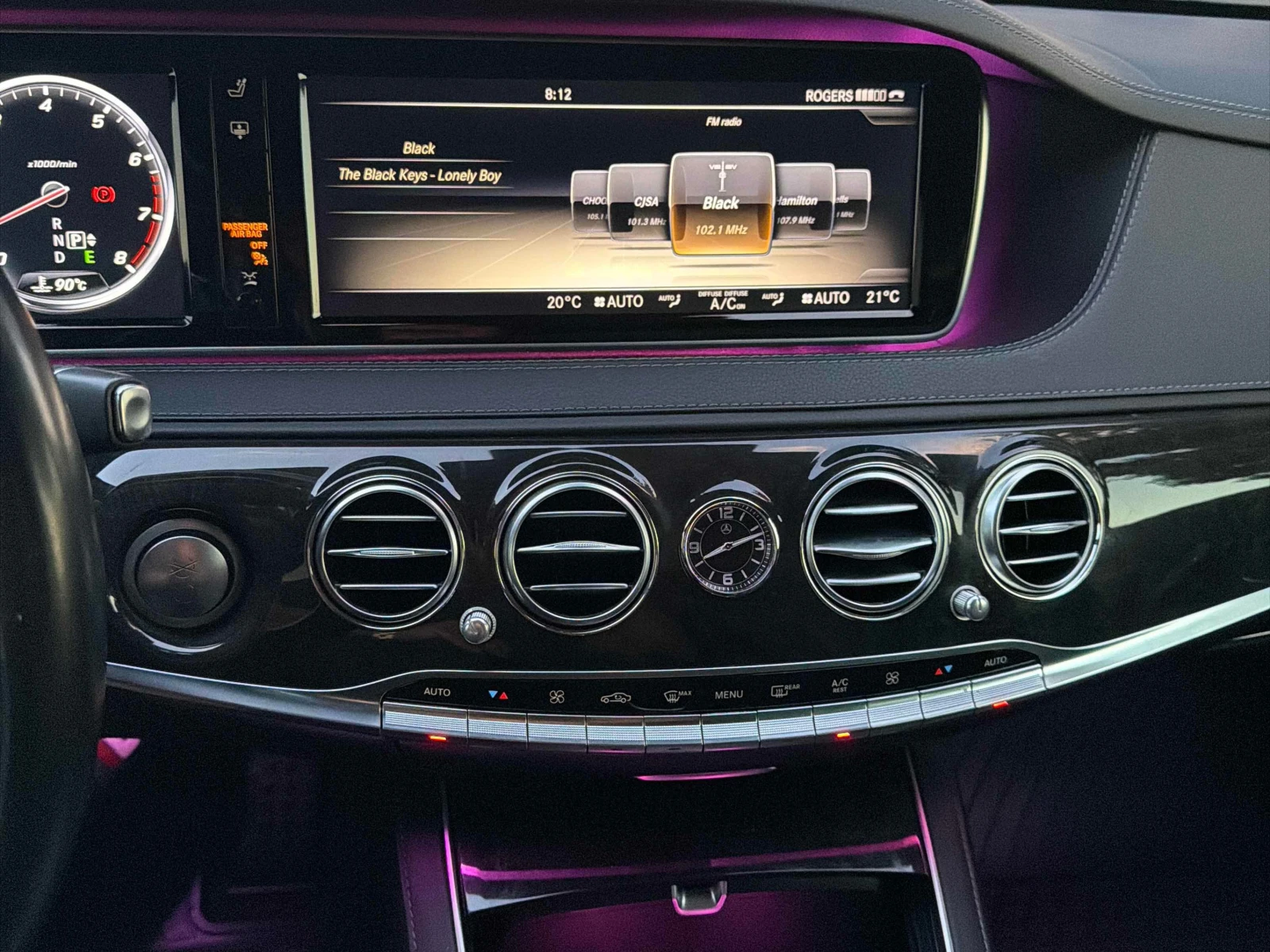 Mercedes-Benz S 550 / 3D BURMESTER / 360 / HUD /���� �� ������   | Mobile.bg � ����������� 9