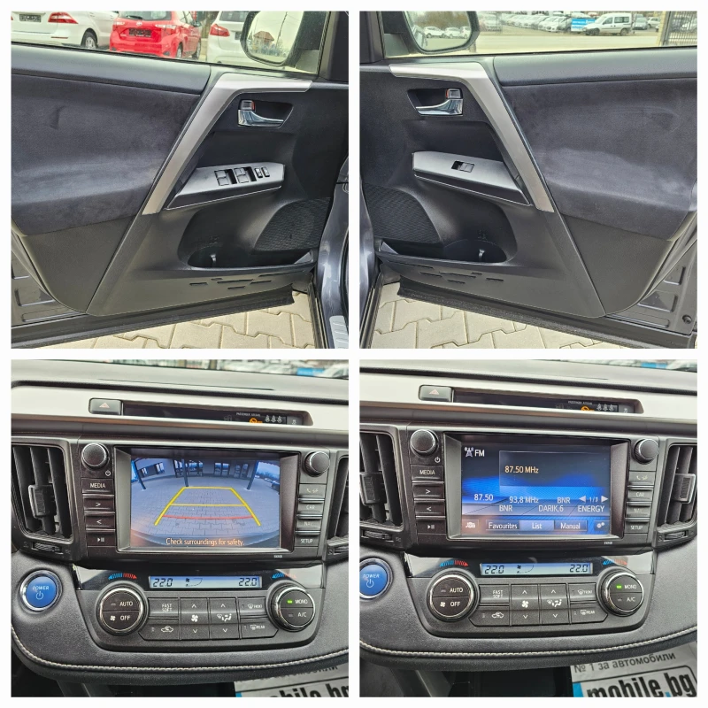 Toyota Rav4 2.5 Hybrid, AWD-4x4, Full,  Camera, Keyless go!, снимка 17 - Автомобили и джипове - 49316159