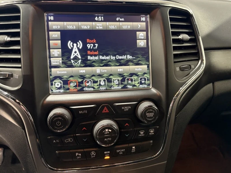 Jeep Grand cherokee 3.6* V6* 8ZF* ПОДГРЕВ* КАМЕРА* КЕЙЛЕС* LANE* ASSIS, снимка 11 - Автомобили и джипове - 53433284