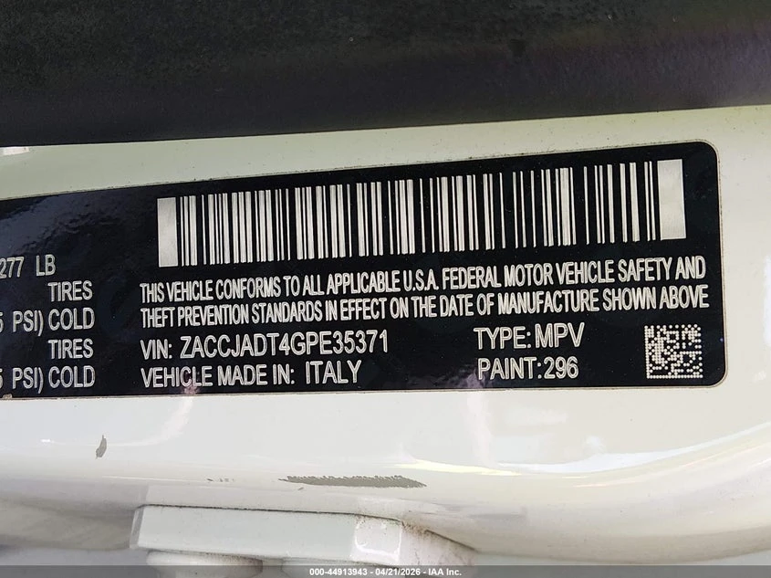 Jeep Renegade 2.4l Limited, снимка 9 - Автомобили и джипове - 54383737