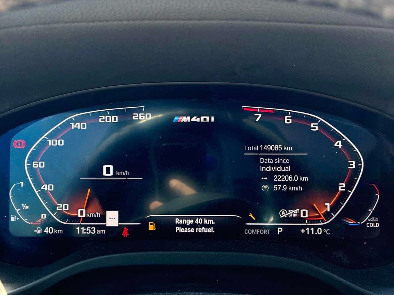 BMW X3 M40i/CARFAX/B58/ПАНОРАМА, снимка 8 - Автомобили и джипове - 54458030