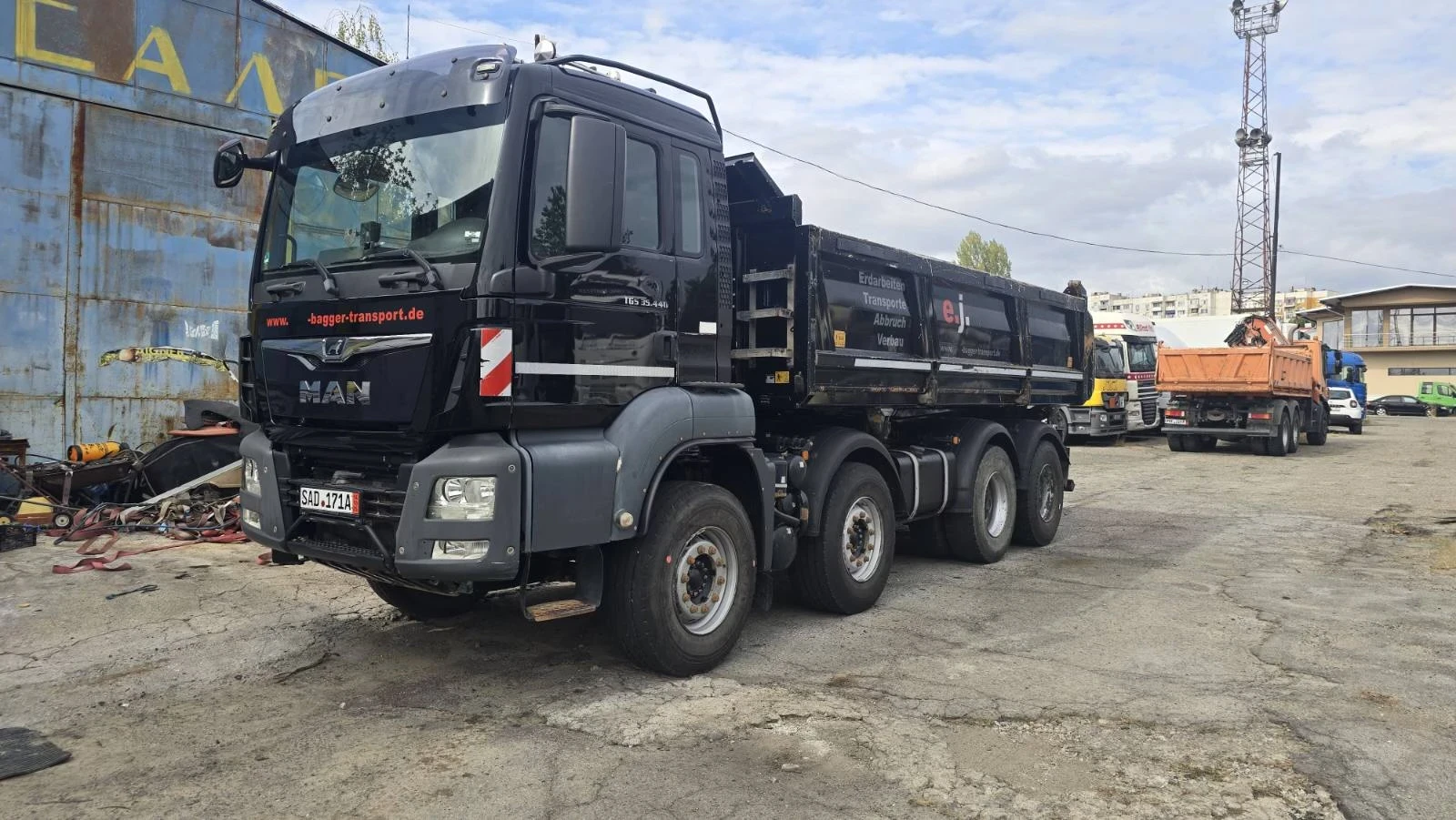 Man Tgs 35.440 / 8Х4 / евро 6/ Jet matik - изображение 5