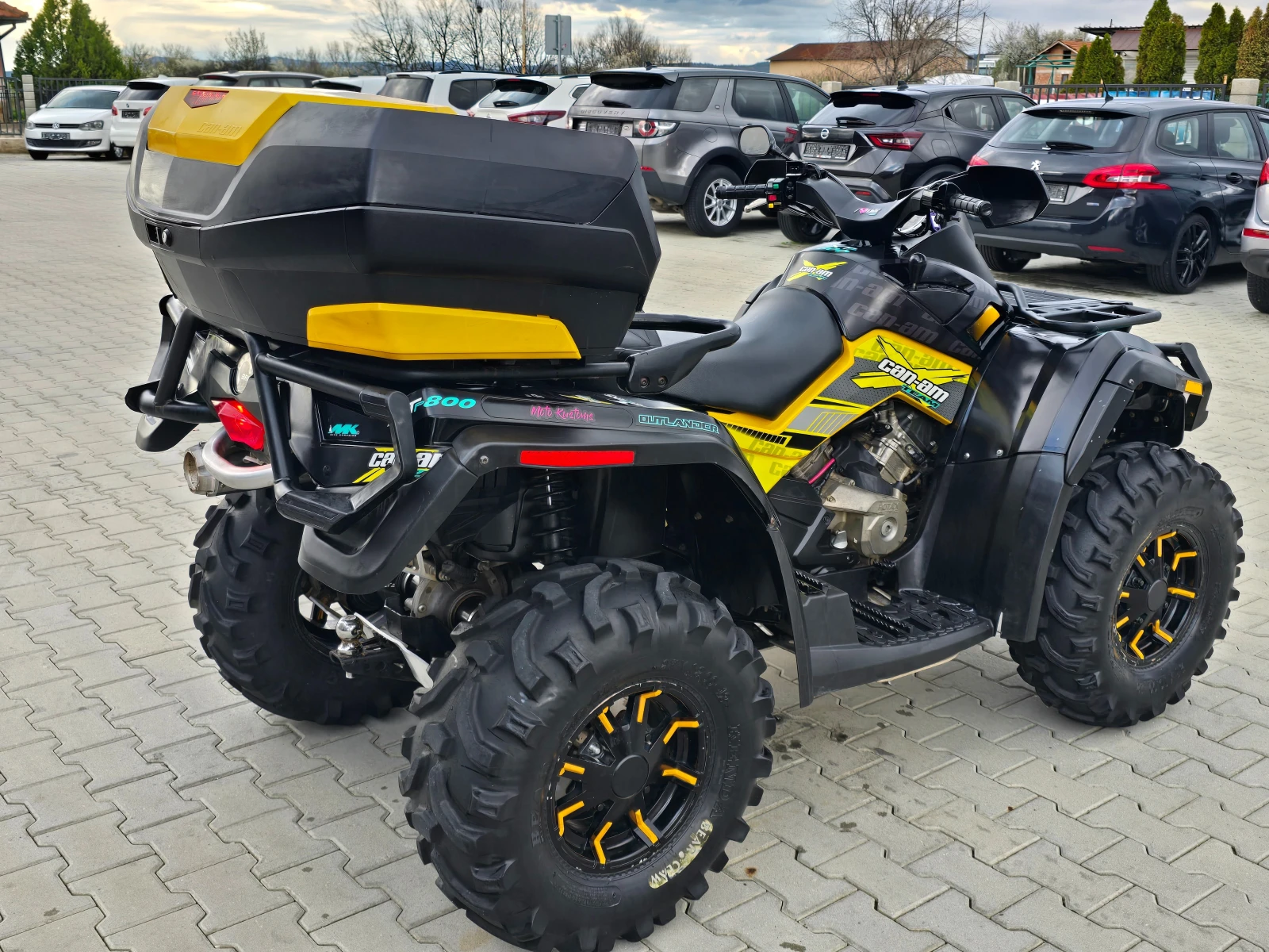 Can-Am Outlander 800ie, 4x4, 2010г., снимка 4 - Мотоциклети и мототехника - 54606797