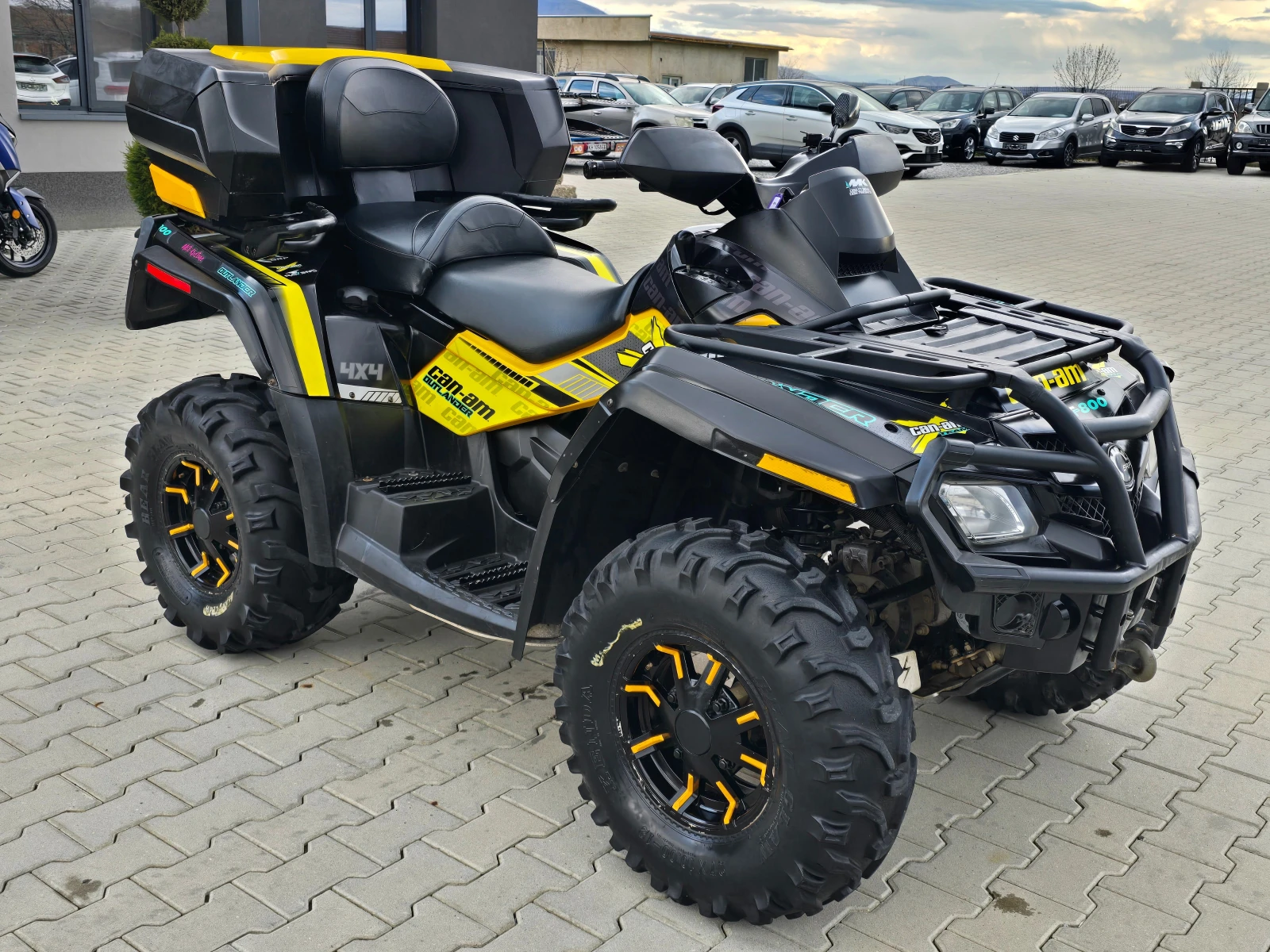 Can-Am Outlander 800ie, 4x4, 2010г., снимка 2 - Мотоциклети и мототехника - 54606797