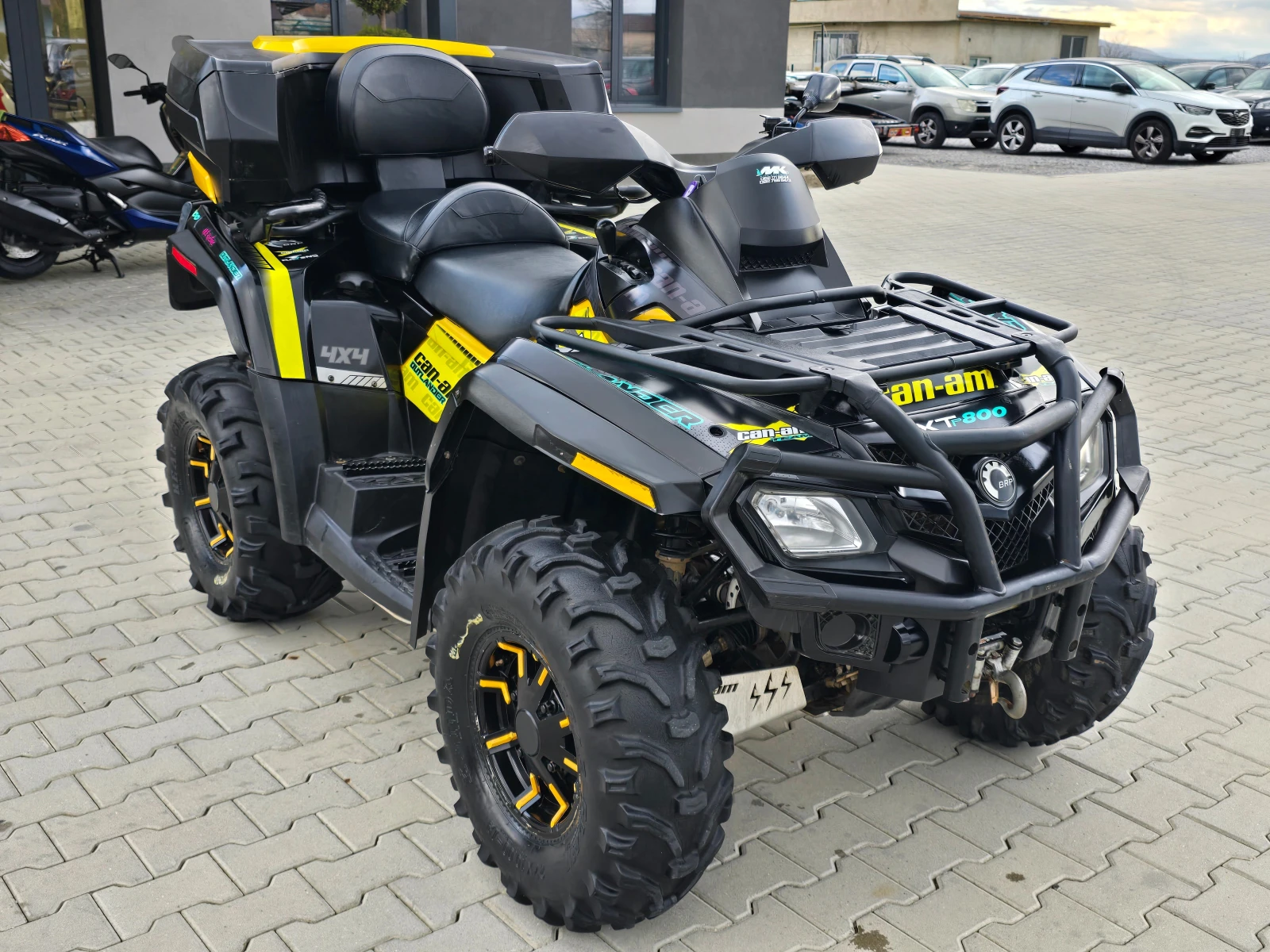 Can-Am Outlander 800ie, 4x4, 2010г.