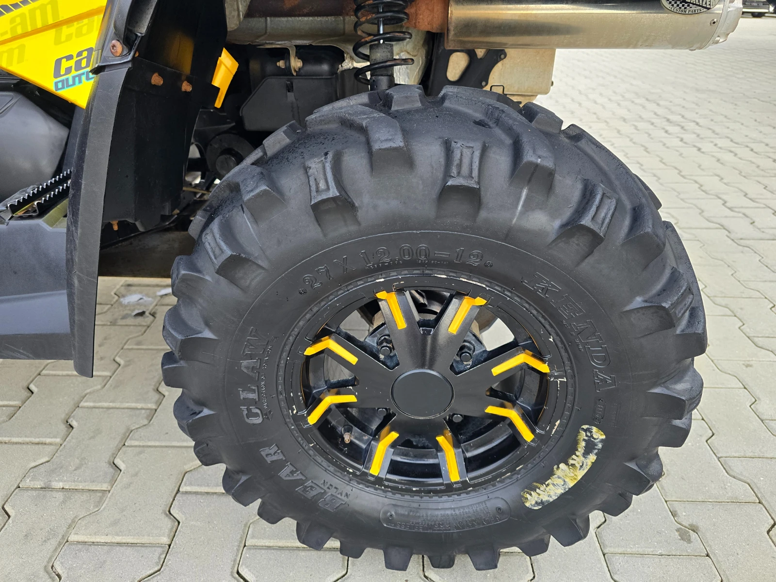 Can-Am Outlander 800ie, 4x4, 2010г., снимка 14 - Мотоциклети и мототехника - 54606797