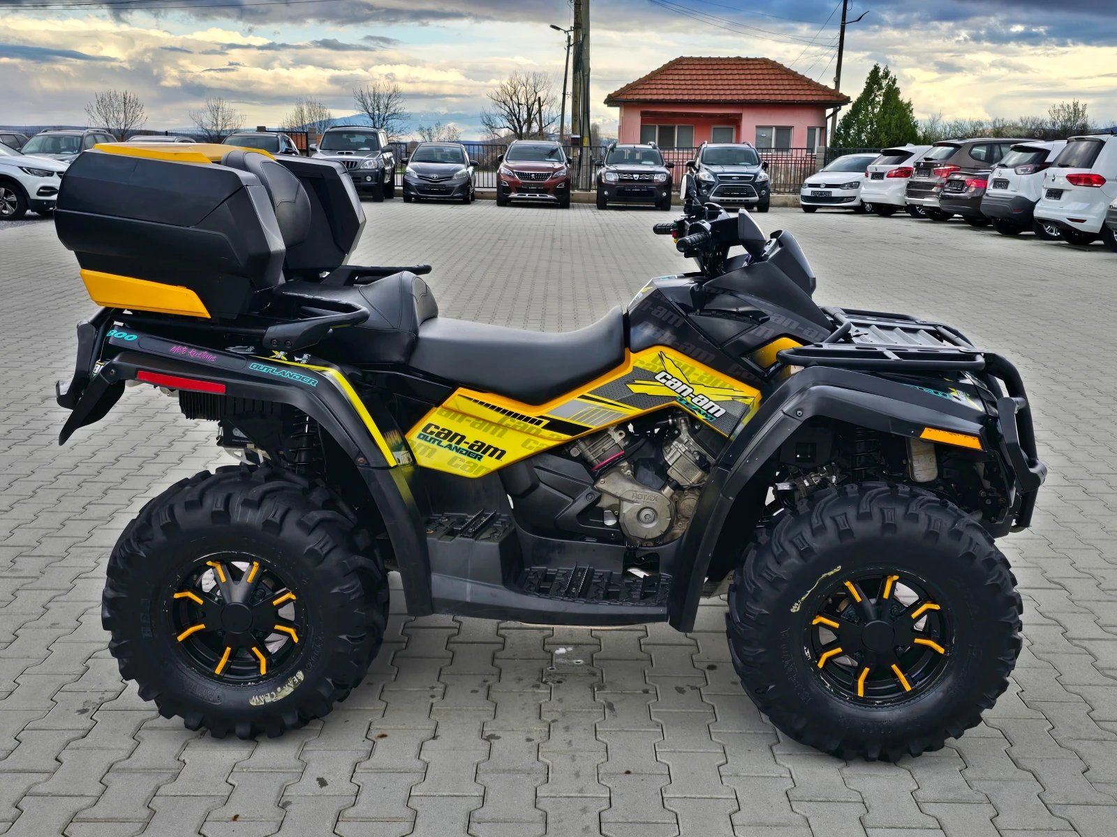 Can-Am Outlander 800ie, 4x4, 2010г., снимка 3 - Мотоциклети и мототехника - 54606797