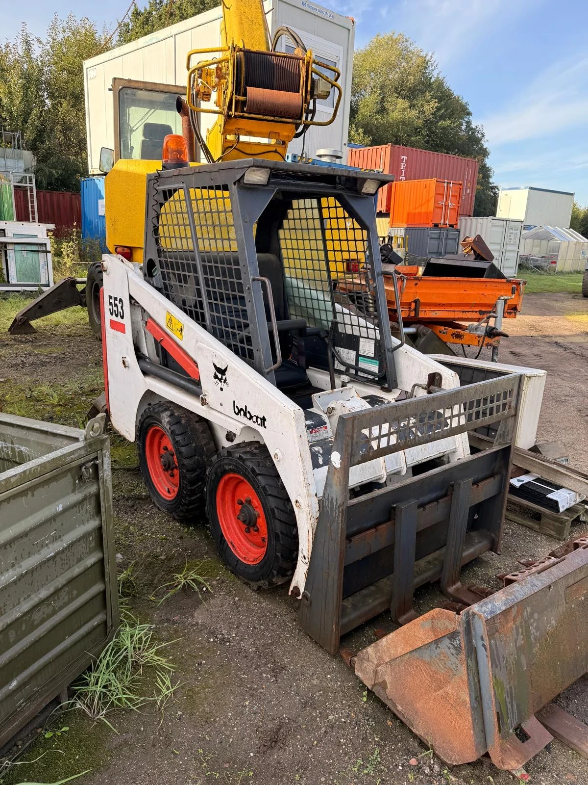 Мини челни товарачи Bobcat 553, снимка 6 - Индустриална техника - 56348383