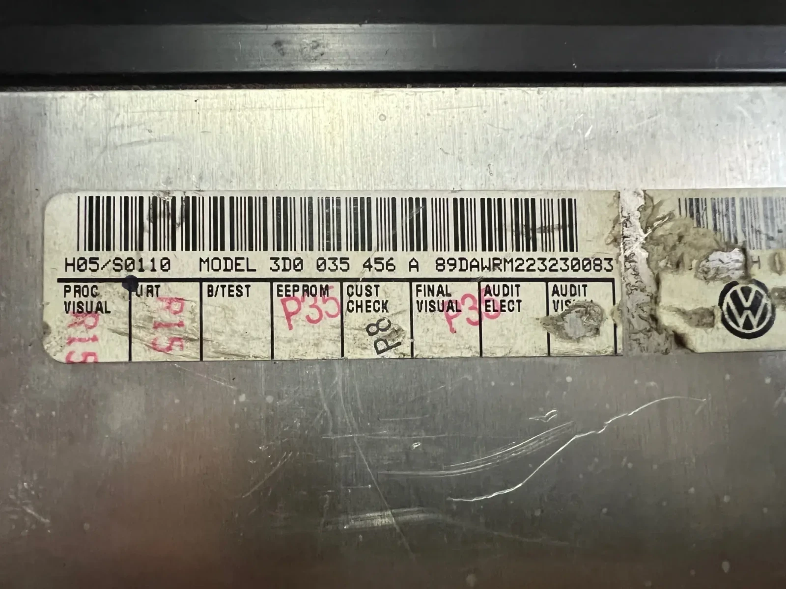 3D0035456A   VW PHAETON 3D0 035 456 A  | Mobile.bg   3