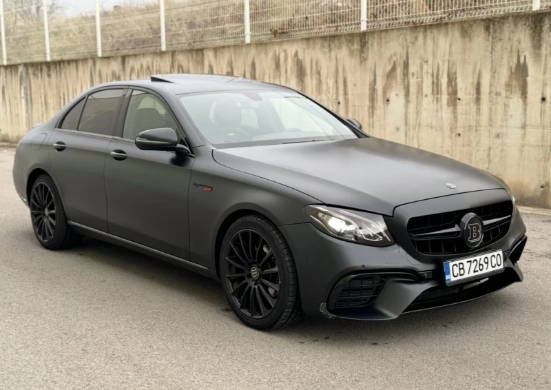 Mercedes-Benz E 220 BRABUS PAKET / 3D BURMASTER / WIDESCREEN / ПОДГРЕВ, снимка 3 - Автомобили и джипове - 52497532