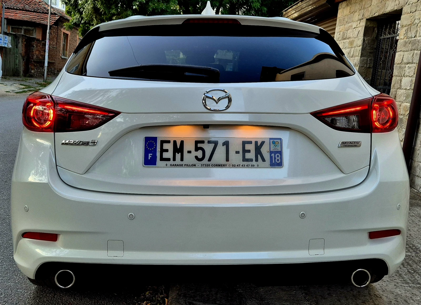 Mazda 3 2.2d-EXECUTIVE-FACE LIFT-veriga-6скорости-japan , снимка 5 - Автомобили и джипове - 56108359