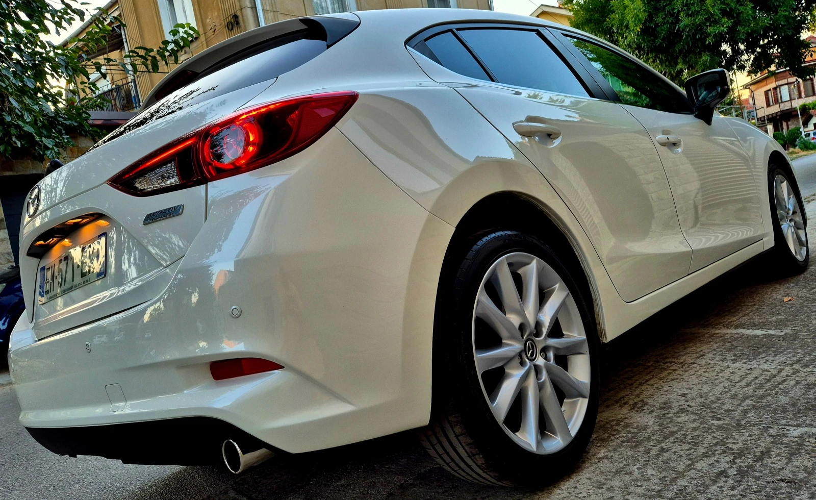 Mazda 3 2.2d-EXECUTIVE-FACE LIFT-veriga-6скорости-japan , снимка 8 - Автомобили и джипове - 56108359