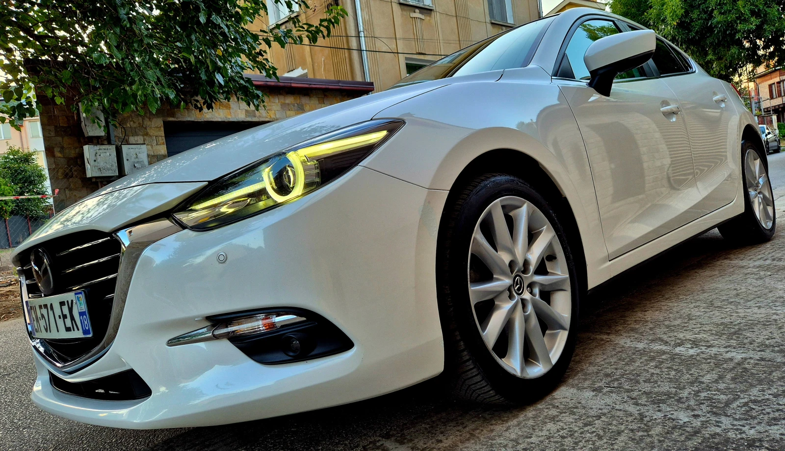 Mazda 3 2.2d-EXECUTIVE-FACE LIFT-veriga-6скорости-japan 