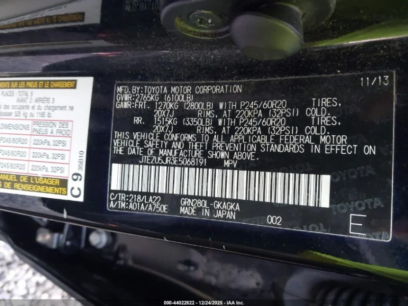 Toyota 4runner 4l Limited, снимка 9 - Автомобили и джипове - 53600539