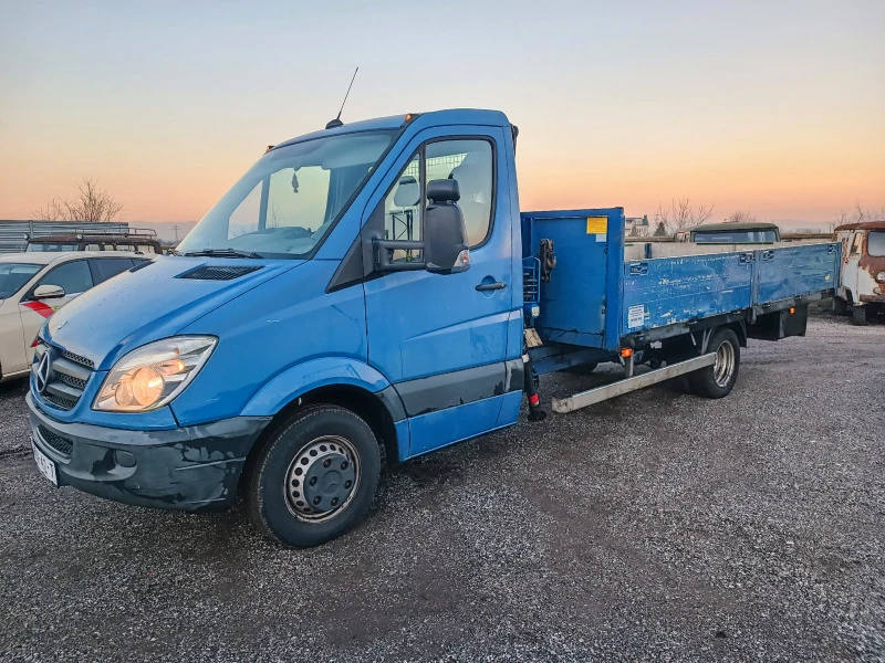 Mercedes-Benz Sprinter 515 КРАН, снимка 1 - Бусове и автобуси - 43475061