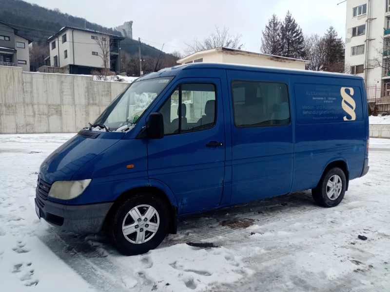 Mercedes-Benz Sprinter 216 5+ 1 реални км, клима, темпомат!