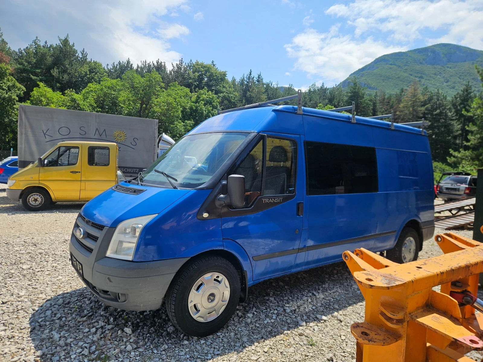 Ford Transit 2.4 клима дълг база, снимка 12 - Бусове и автобуси - 54888958