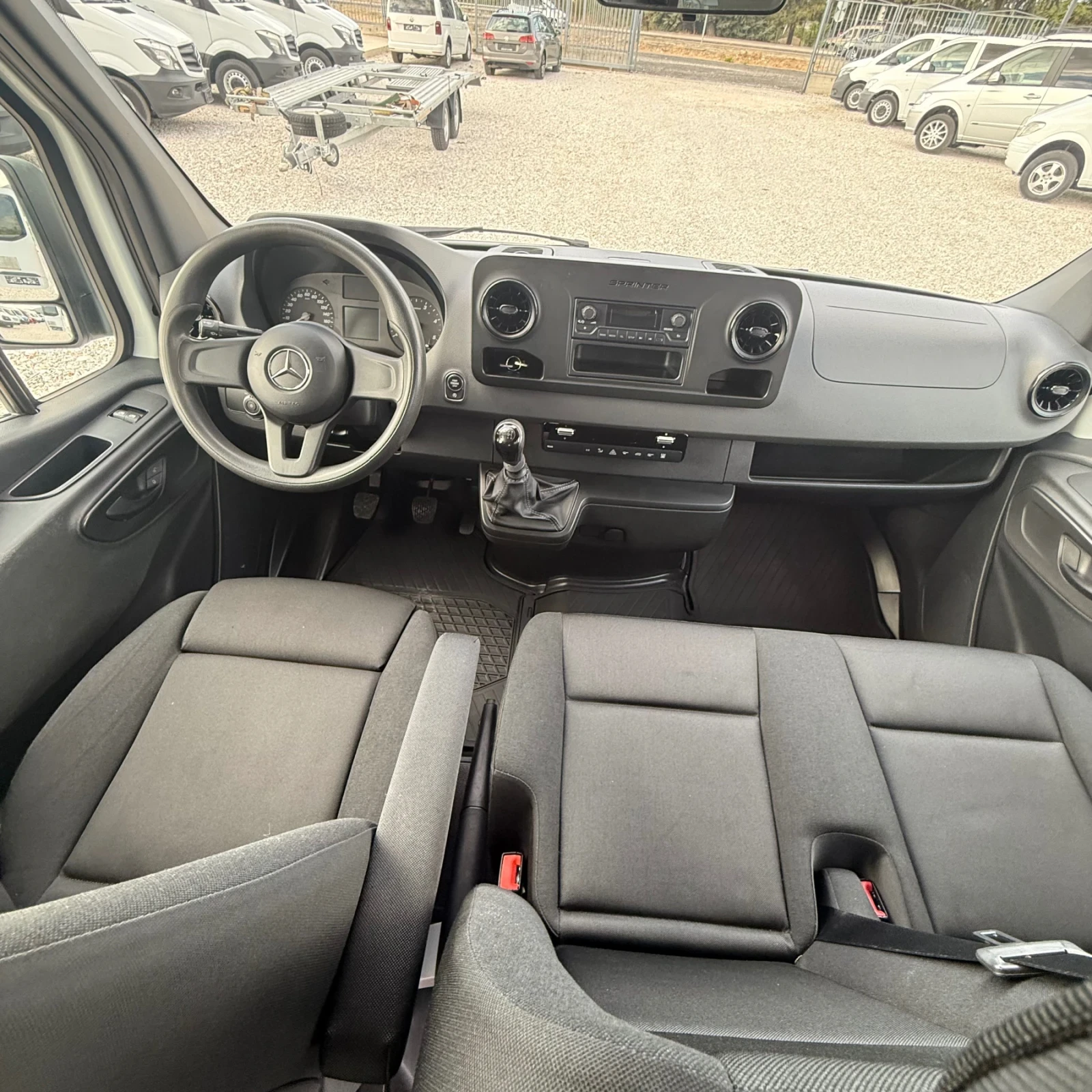 Mercedes-Benz Sprinter 313 2021г-9местен-КЛИМАТИК, снимка 12 - Бусове и автобуси - 56080512