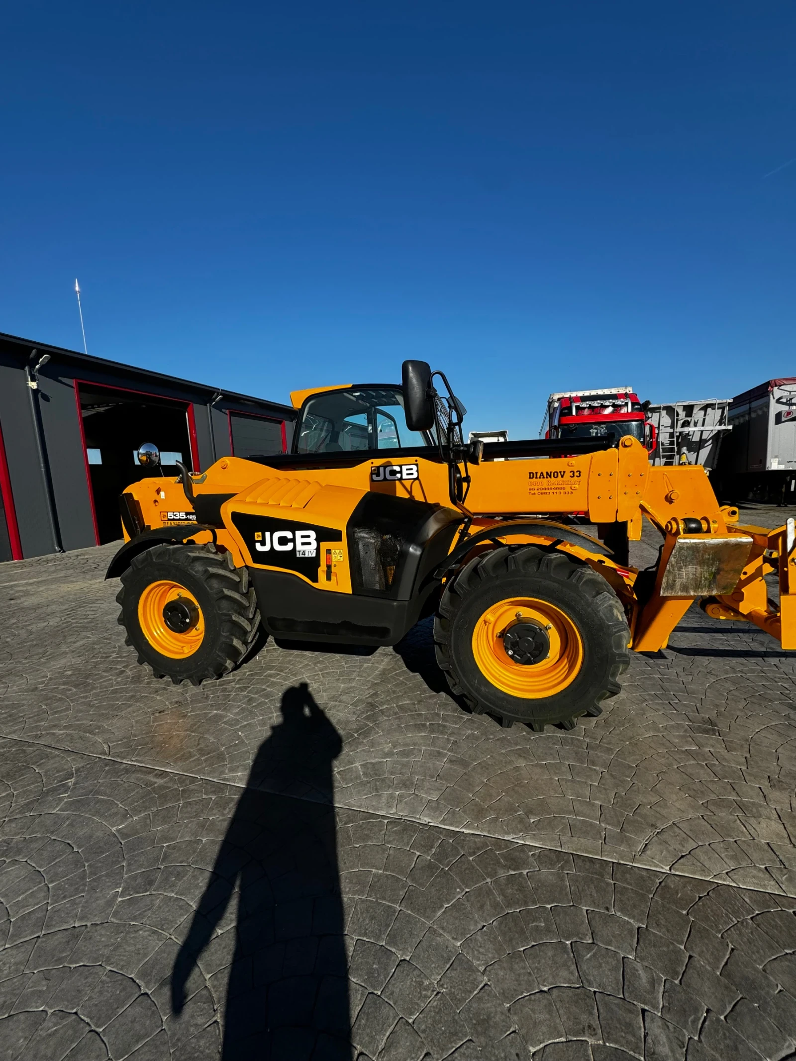 Телескопични товарачи JCB 535-125  3320h 2018г климатик. - изображение 5