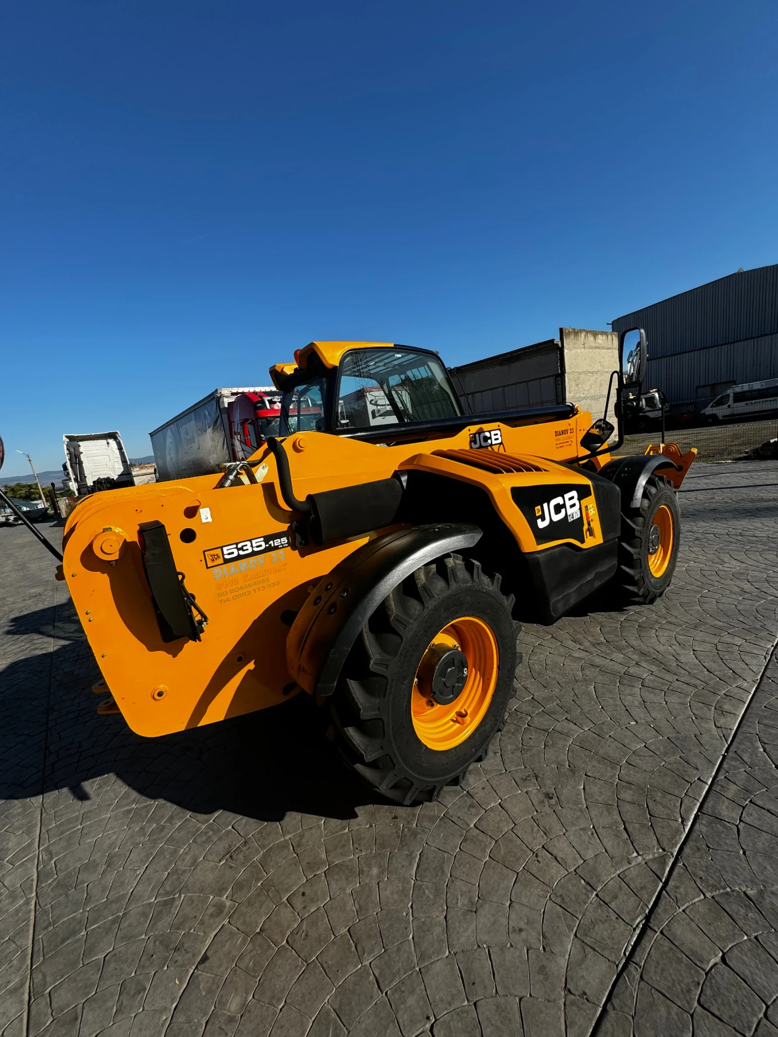 Телескопични товарачи JCB 535-125  3320h 2018г климатик. - изображение 6