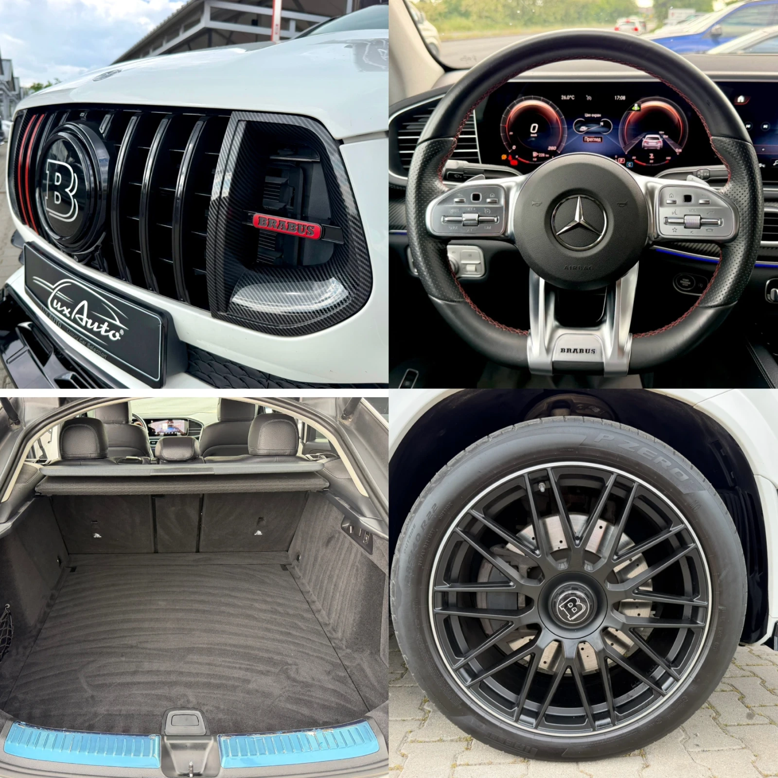 Mercedes-Benz GLE 400 350d#4MAT#BRABUS#CARBON#AIRMAT#360* CAM#118000KM, снимка 13 - Автомобили и джипове - 54635559
