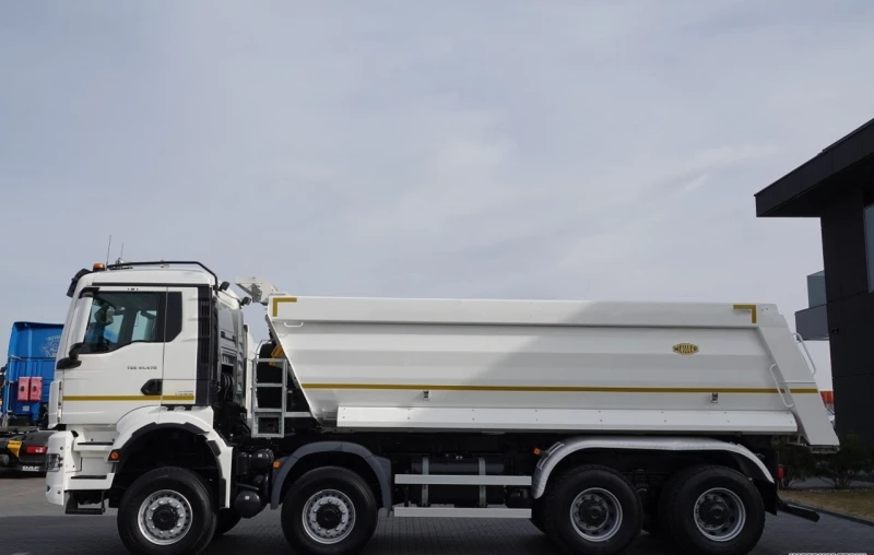 Man Tgs 41.470* 8X6* MANUAL* MEILLER KIPPER* WEBASTO, снимка 3 - Камиони - 53528067