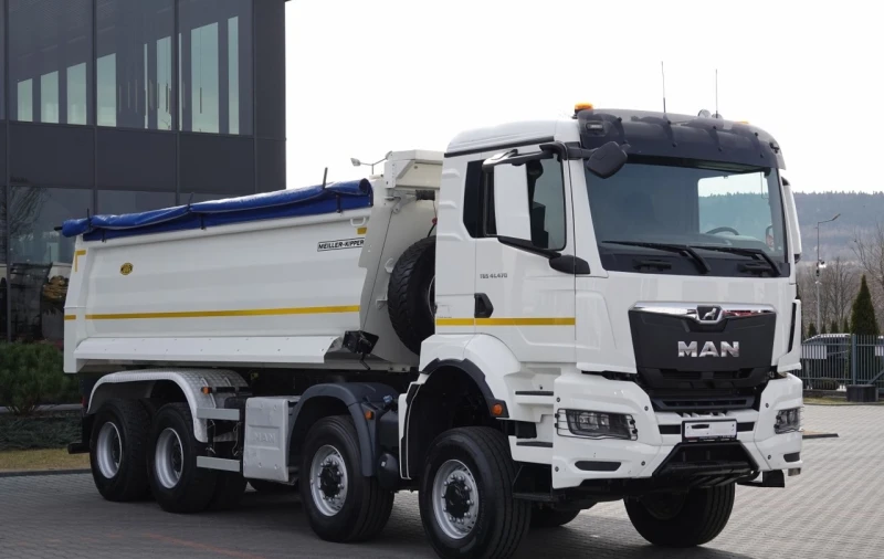Man Tgs 41.470* 8X6* MANUAL* MEILLER KIPPER* WEBASTO, снимка 2 - Камиони - 53528067