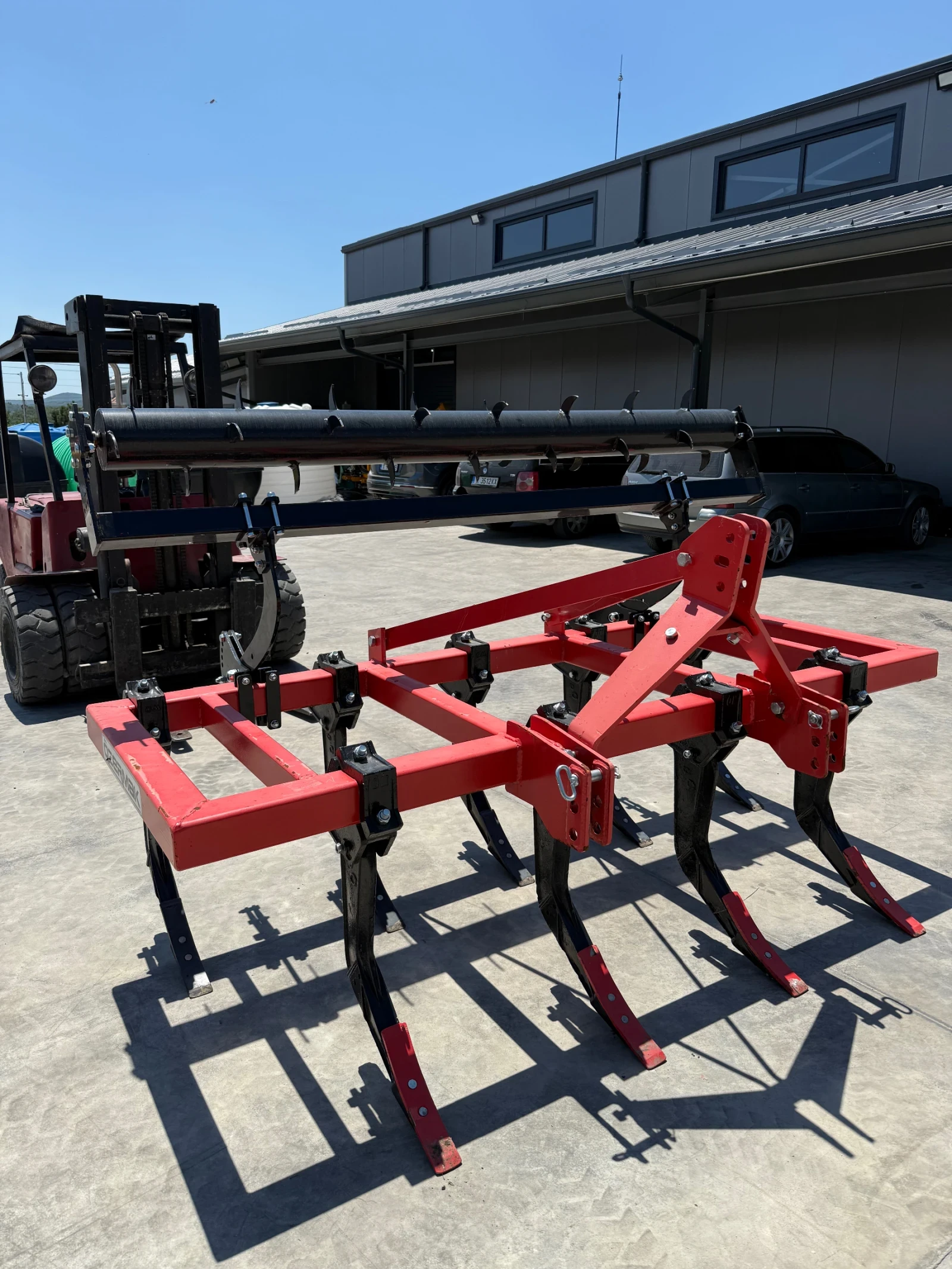 Продълбочител ANNABURGER 2500мм 9 тела с валяк - НОВИ, снимка 1