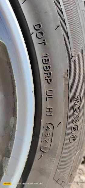 Гуми с джанти Hankook 205/55R16, снимка 5 - Гуми и джанти - 49097141